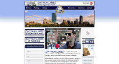 Desktop Screenshot of dnvanlines.com